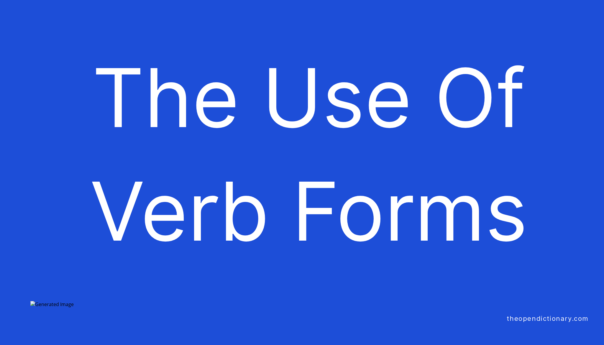 Use Of 2nd Form Of Verb Sentence